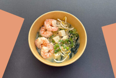 Miso leves garnéla rákkal